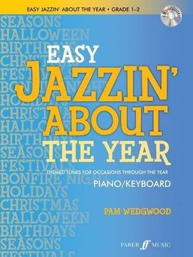portada Easy Jazzin' About the Year (Piano Grades 1-2 with Free Audio CD)