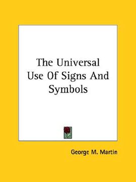 portada the universal use of signs and symbols (en Inglés)