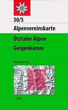 portada Ötztaler Alpen, Geigenkamm 1: 25 000 (in German)