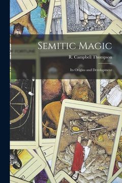 portada Semitic Magic: Its Origins and Development (en Inglés)