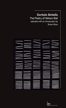 portada Certain Details: The Poetry of Nelson Ball (Laurier Poetry) (en Inglés)