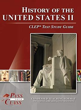 portada History of the United States ii Clep Test Study Guide (en Inglés)