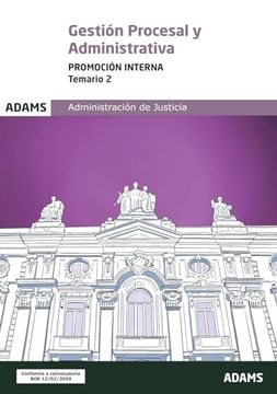portada Gestion Procesal y Administrativa. Promocion Interna. Temario 2 (in Spanish)