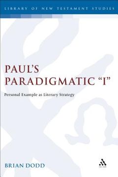 portada paul's paradigmatic i: personal example as literary strategy (in English)