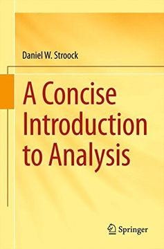portada A Concise Introduction to Analysis (en Inglés)