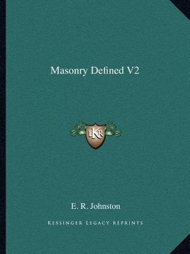 portada masonry defined v2 (en Inglés)