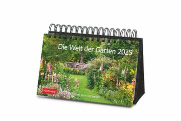 portada Die Welt der Gärten Premiumkalender 2025 - 365 Grüne Oasen zum Verweilen