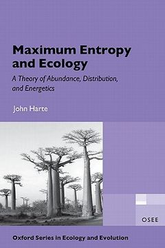 portada maximum entropy and ecology