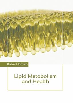 portada Lipid Metabolism and Health (in English)