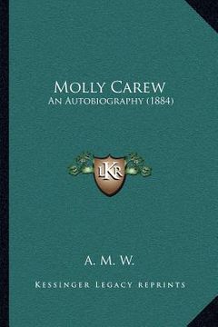 portada molly carew: an autobiography (1884) (in English)