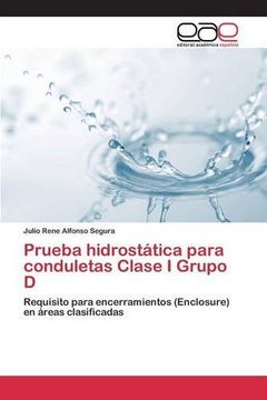 portada Prueba hidrostática para conduletas Clase I Grupo D
