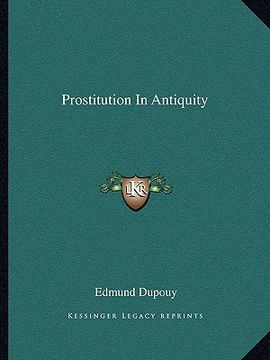 portada prostitution in antiquity (en Inglés)