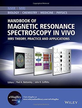 portada Handbook of Magnetic Resonance Spectroscopy in Vivo: Mrs Theory, Practice and Applications (in English)