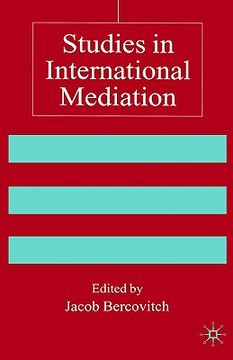 portada Studies in International Mediation (Advances in Foreign Policy Analysis) (en Inglés)