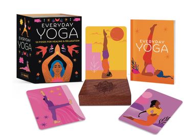 portada Everyday Yoga: 50 Poses for Healing & Relaxation (rp Minis) (en Inglés)