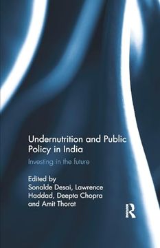 portada Undernutrition and Public Policy in India (en Inglés)