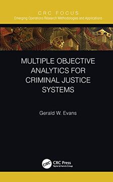 portada Multiple Objective Analytics for Criminal Justice Systems (Emerging Operations Research Methodologies and Applications) (in English)