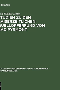 portada Studien zu dem Kaiserzeitlichen Quellopferfund von bad Pyrmont (en Alemán)