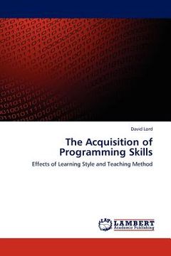 portada the acquisition of programming skills (in English)