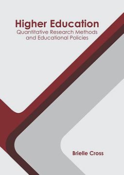 portada Higher Education: Quantitative Research Methods and Educational Policies (en Inglés)