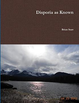 portada Disporia as Known (en Inglés)