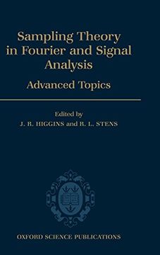 portada Sampling Theory in Fourier and Signal Analysis: Volume 2: Advanced Topics (Oxford Science Publications) (Vol 2) (in English)