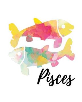 portada Pisces: Pisces Cornell Notes Yellow Pink (en Inglés)