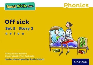 portada Read Write Inc. Phonics: Yellow set 5 Storybook 2 off Sick (in English)