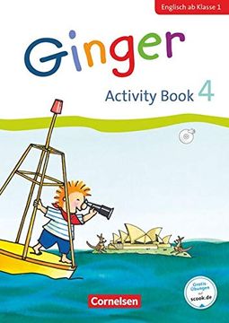 portada Ginger - Early Start Edition - Neubearbeitung: 4. Schuljahr - Activity Book: Mit Audio-Cd, Minibildkarten und Faltbox