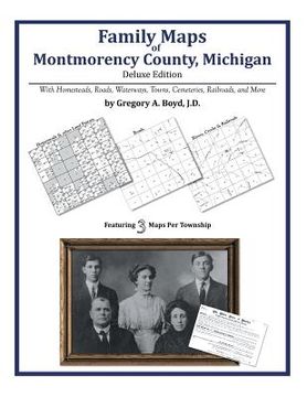 portada Family Maps of Montmorency County, Michigan (en Inglés)
