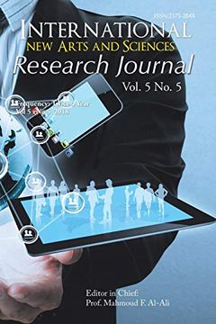 portada International new Arts and Sciences Research Journal: Vol. 5 no. 5 (en Inglés)