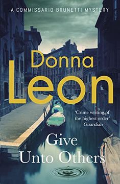 portada Give Unto Others (a Commissario Brunetti Mystery) 