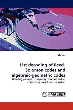 portada list decoding of reed-solomon codes and algebraic-geometric codes