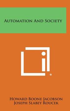 portada Automation and Society (en Inglés)