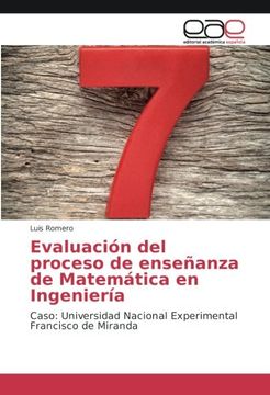 portada Evaluación del proceso de enseñanza de Matemática en Ingeniería: Caso: Universidad Nacional Experimental Francisco de Miranda