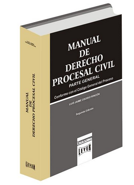 portada Manual de Derecho Procesal Civil -Parte General- (en Inglés)