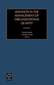 portada advances in the management of organizational quality