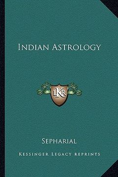 portada indian astrology (en Inglés)