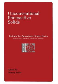 portada Unconventional Photoactive Solids (en Inglés)