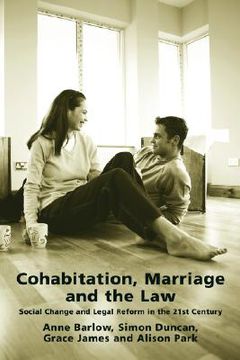 portada cohabitation, marriage and the law: social change and legal reform in the 21st century (en Inglés)