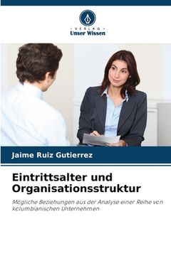 portada Eintrittsalter und Organisationsstruktur (en Alemán)