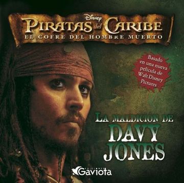portada Piratas del Caribe. El Cofre del Hombre Muerto. La Maldición de Davy Jones. Libro de Lectura (Piratas del Caribe 2) (in Spanish)