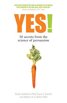 portada Yes! 50 Secrets From the Science of Persuasion (en Inglés)