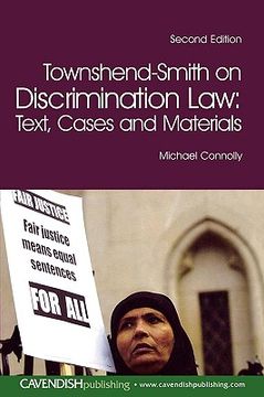 portada townshend-smith on discrimination law: text, cases & materials 2/e (en Inglés)