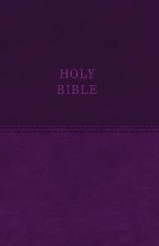 portada KJV, Value Thinline Bible, Large Print, Imitation Leather, Purple, Red Letter Edition (in English)