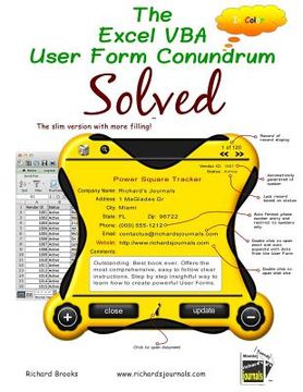 portada The Excel VBA User Form Conundrum Solved: The slim version with more filling! In Color. (in English)