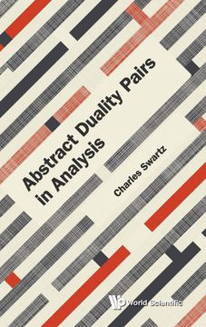 portada Abstract Duality Pairs in Analysis (en Inglés)