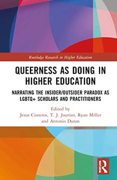 portada Queerness as Doing in Higher Education: Narrating the Insider (en Inglés)