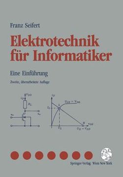 portada Elektrotechnik Für Informatiker: Eine Einführung (en Alemán)