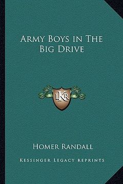 portada army boys in the big drive (en Inglés)
